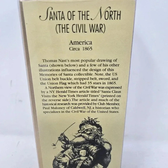 Santa Clause Christmas Ornament - Picture 2 of 3